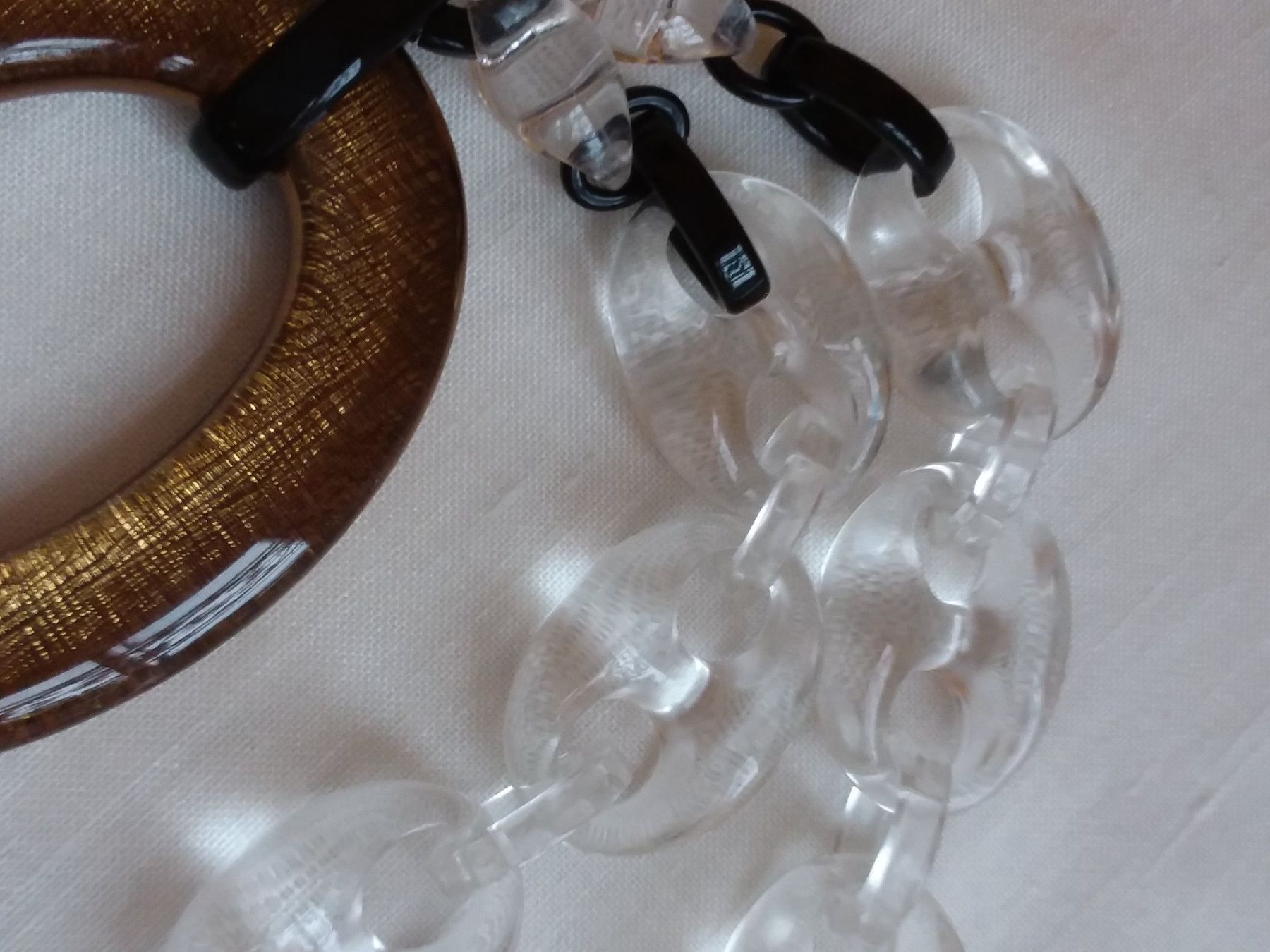 Catenine: Vintage 80er Jahre Statement Halskette Collier – Usato da Zürich venduto da gutsan 4