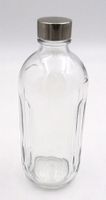 AARKE Glas Wasser Flasche Mehrweg