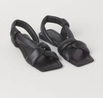 Sandales H&M T.41 Cuir véritable! NP 69.90