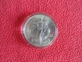 SCHÖNE LIBERTY SILBERMÜNZE VON 2014 - AMERICAN EAGLE