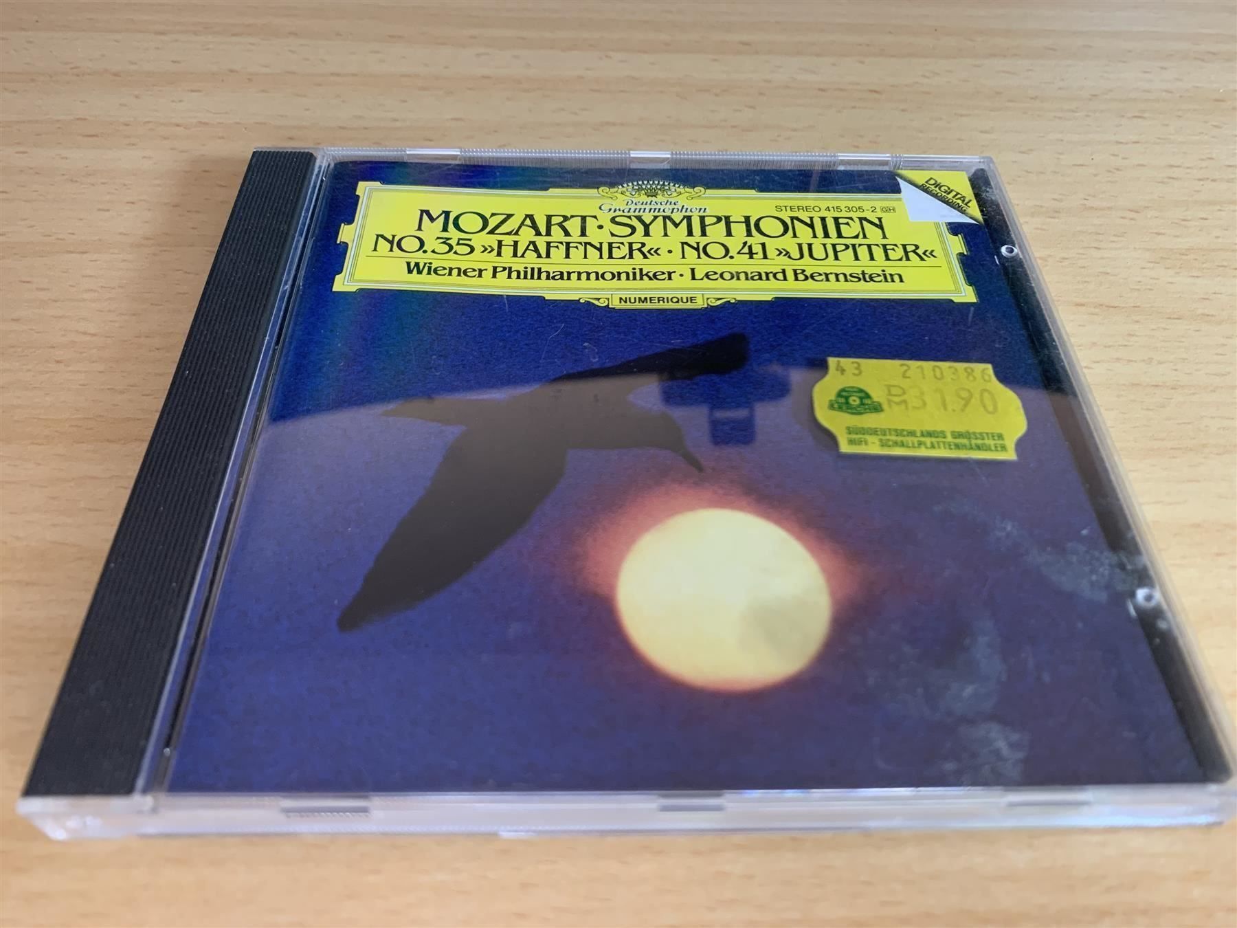 CD: Mozart - No. 35 Haffner No. 41 Jupiter – Usato da Rikon im Tösstal venduto da Alpenmutz