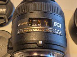 Nikkor AF-S Micro 40mm 1:2.8 G