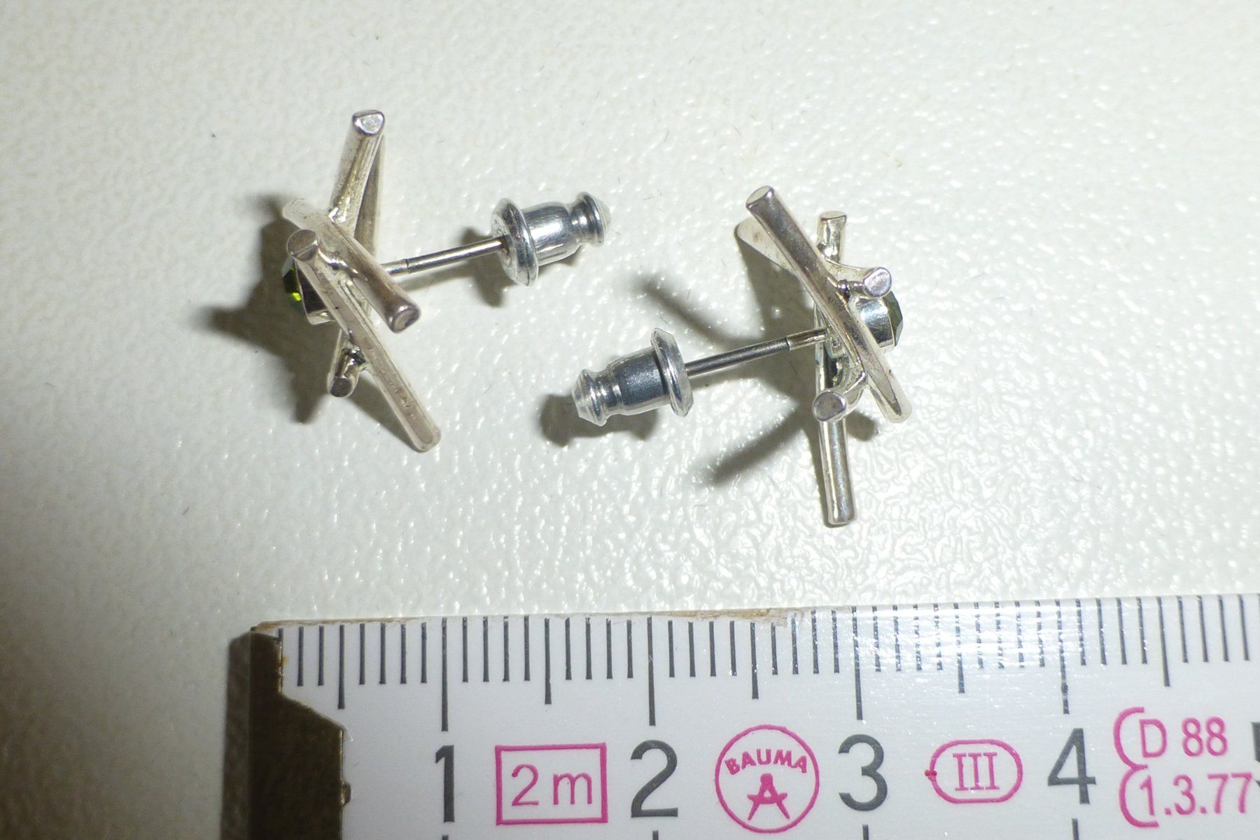 Orecchini pendenti & Orecchini a lobo: Ohrstecker Zirkonia – Nuovo (secondo la descrizione) da Reinach BL venduto da Spider63 5