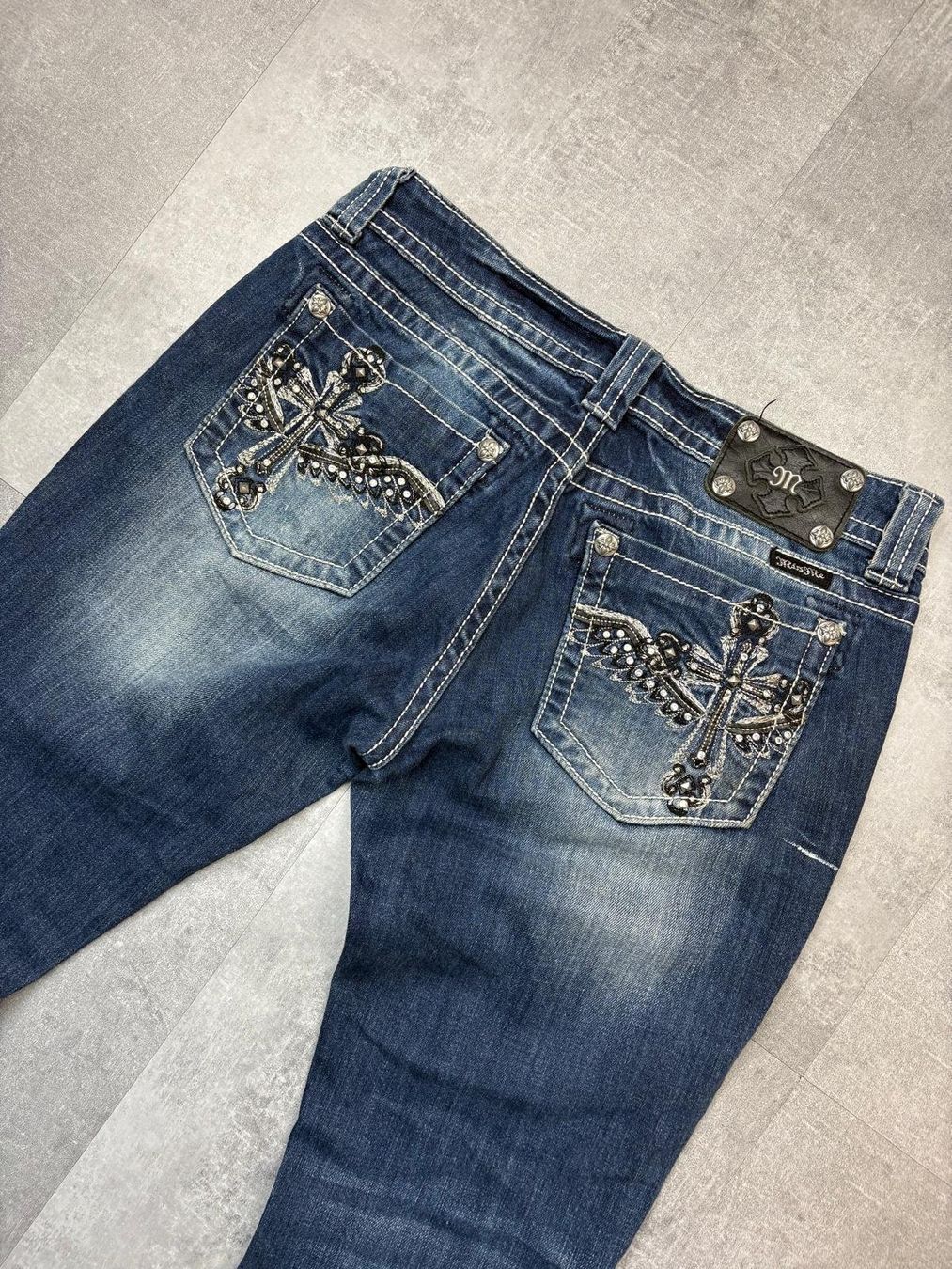 Jeans: Miss Me Bootcut Flared Jeans - Grösse L/30 – Usato da Werdenberg venduto da hase.vintage 2