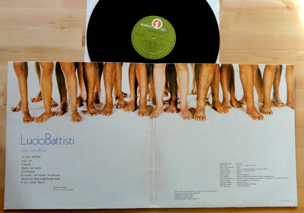 LP LUCIO BATTISTI il mio canto libero 1972 ITALO KULT