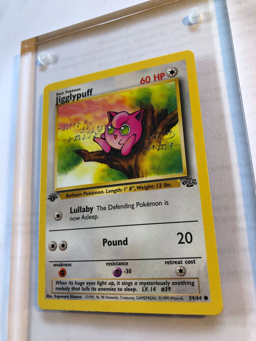 Sammelbilder & Trading cards: Jigglypuff 1st Jungle - LP - ab 1.- – Gebraucht aus Giubiasco von dan_pr8b 2