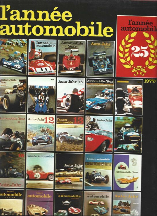 L'Année Automobile N°34 - 1986-1987 - Livre D'occasion Bon État
