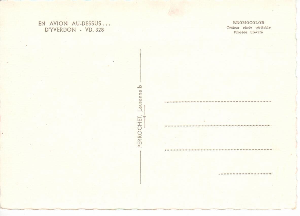 Cartes postales: Yverdon – D'occasion à Wolhusen par Curver9 1