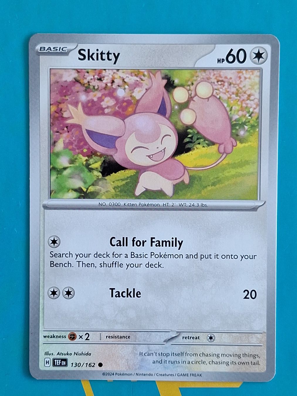Pokémon Carte collezionabili: Skitty - Temporal Forces Pokemon - #7.1 – Usato da Altstätten SG venduto da GGsGameshop