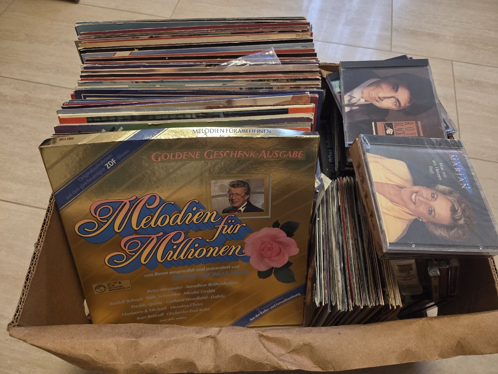 Dischi in vinile: Diverse Schallplatten Sammlung: Heino, Gitte, Mireille uvm. – Usato da Uzwil venduto da Supersell 5