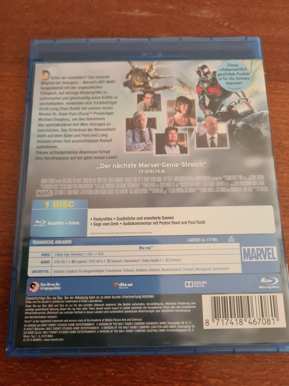 Tutti i DVDs: Ant-Man – Usato da Laupen ZH venduto da chefdom 1