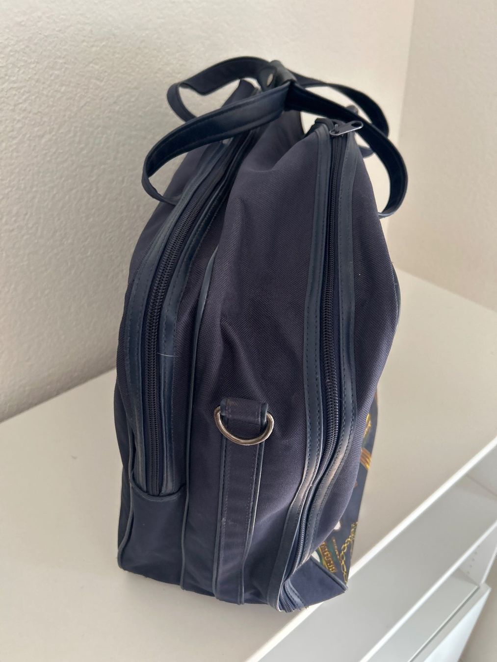 Borse da donna: Reisetaschen Set Dunkelblau mit Muster – Usato da Brunnen venduto da Nala2929 9