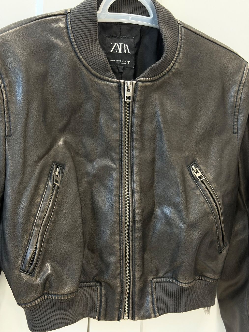 Zara Giacche: zara leder bomberjacke – Nuovo (secondo la descrizione) da Lengnau BE venduto da naa_y8xw 2