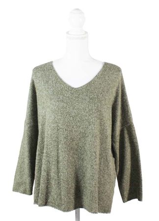 MADE IN ITALY Pullover mit Kaschmir und Angora Gr. One Size