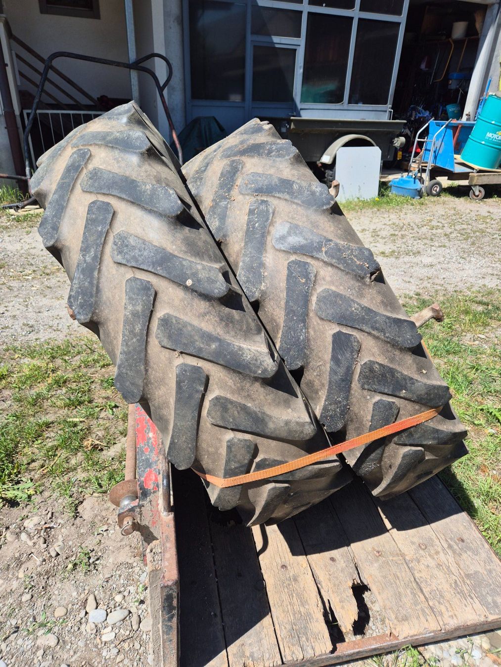 Pneumatici & Ruote complete: Doppelröder Müller 420/70R28 – Usato da Uttigen venduto da Fendt01 3