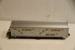 Die Post, Schiebewandwagen Hbiqss-tz, Märklin, HO., AC, Neu