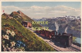 Brienzer Rothorn (mit Eisenbahn) /az