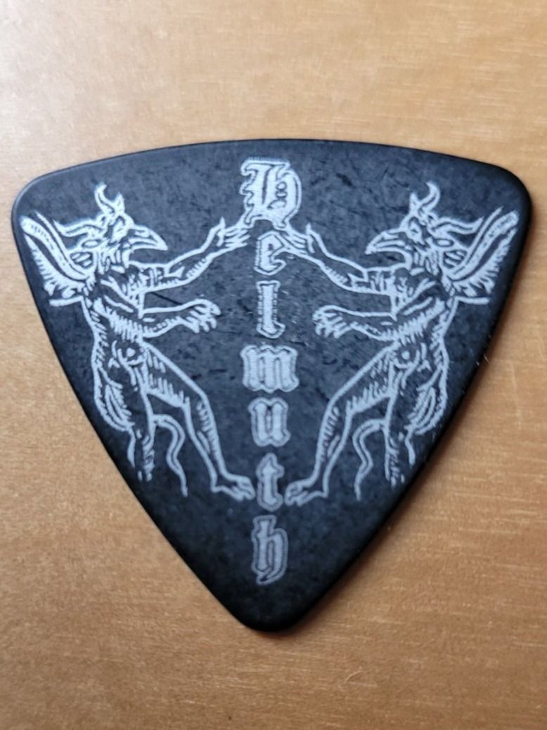 Strumenti musicali: BELPHEGOR - GUITAR PICK – Usato da Neftenbach venduto da Mador6