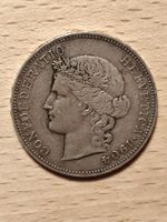 uralte 5 Franken silber münze von 1904 sehr rar