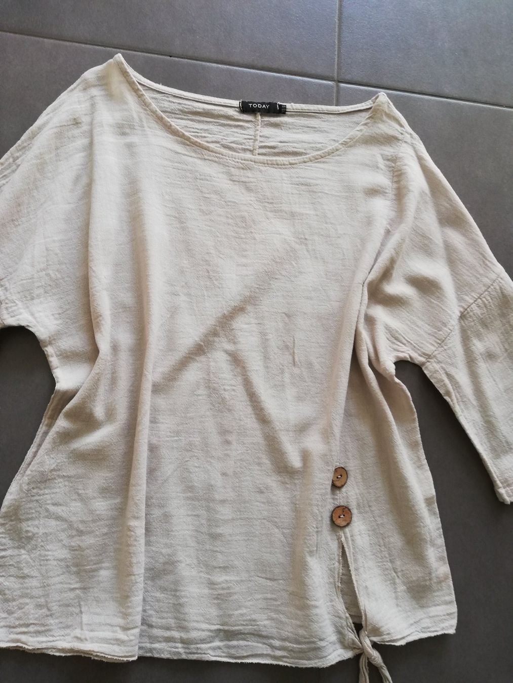 Camicette: Bluse Neu Baumwolle Beige gr XS-S – Nuovo (secondo la descrizione) da Untersiggenthal venduto da Marlen59 1