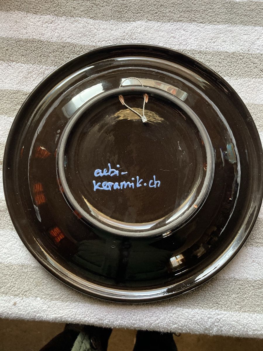 Teller: Wandteller Aebi Keramik – Gebraucht aus Aarwangen von to-hirschi 2