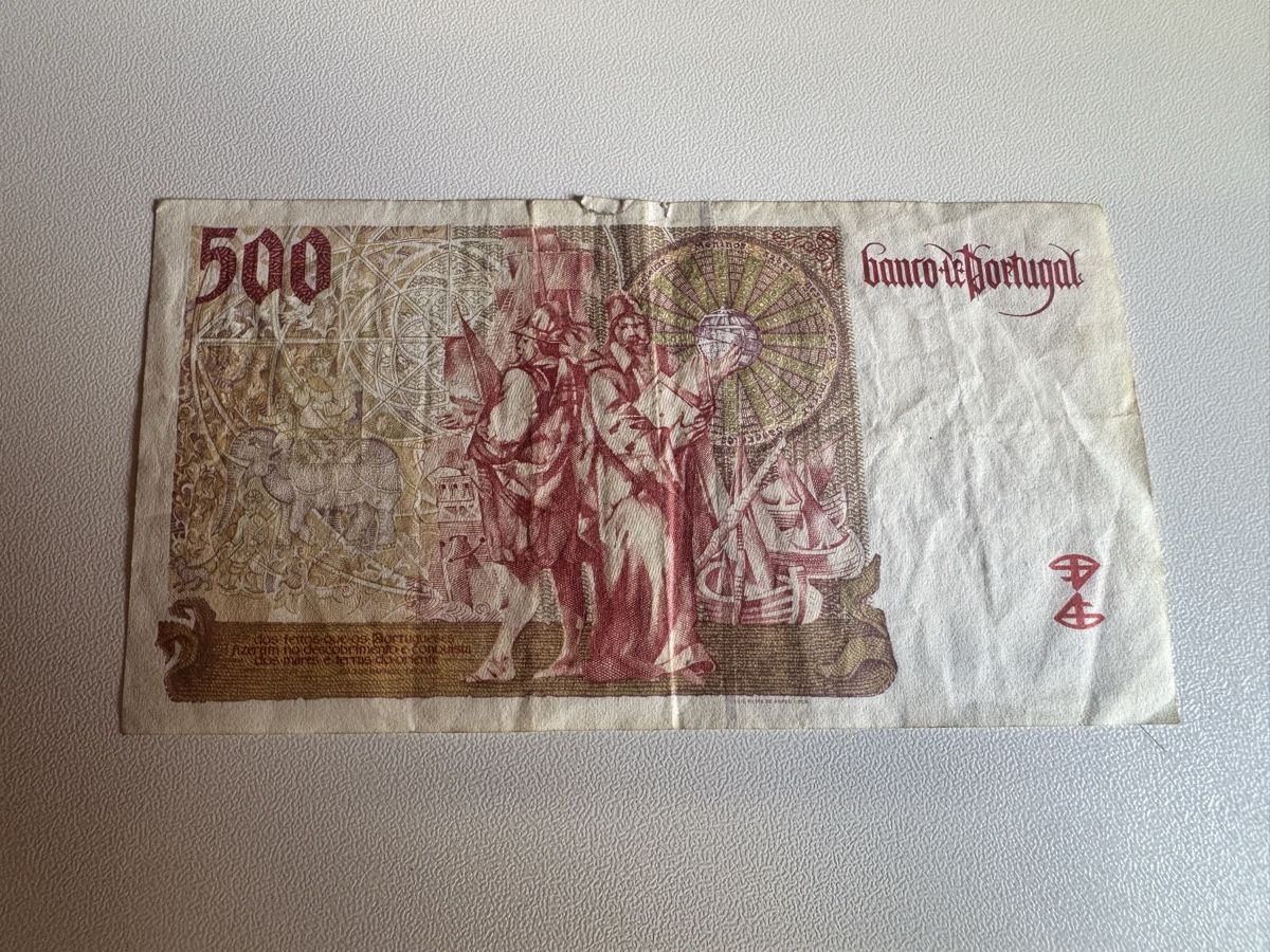 Billets de banque: 500 escudos Portugal 2000 – D'occasion à Ilanz par tai_q2yd 1