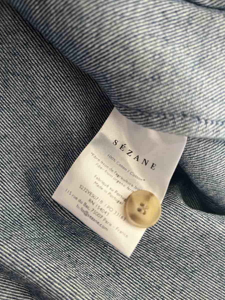 Sezane Giacche: Sezane Will Jacket Denim Blue Size M Like New – Nuovo (secondo la descrizione) da Zürich venduto da chisabella 6