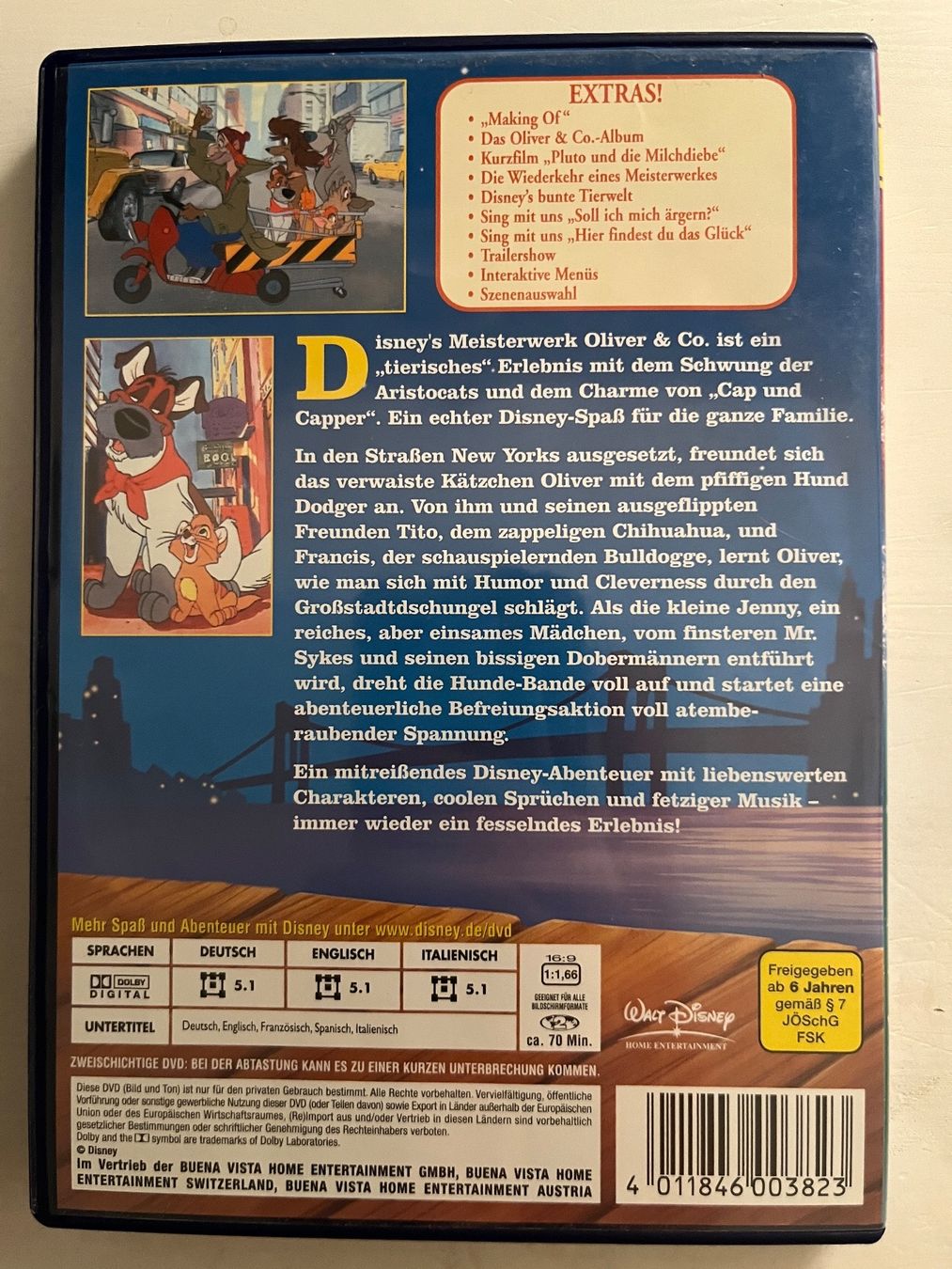 Tutti i DVDs: Disney DVD | Oliver & Co. - Special Collection – Nuovo (secondo la descrizione) da Sierre venduto da black.box 1