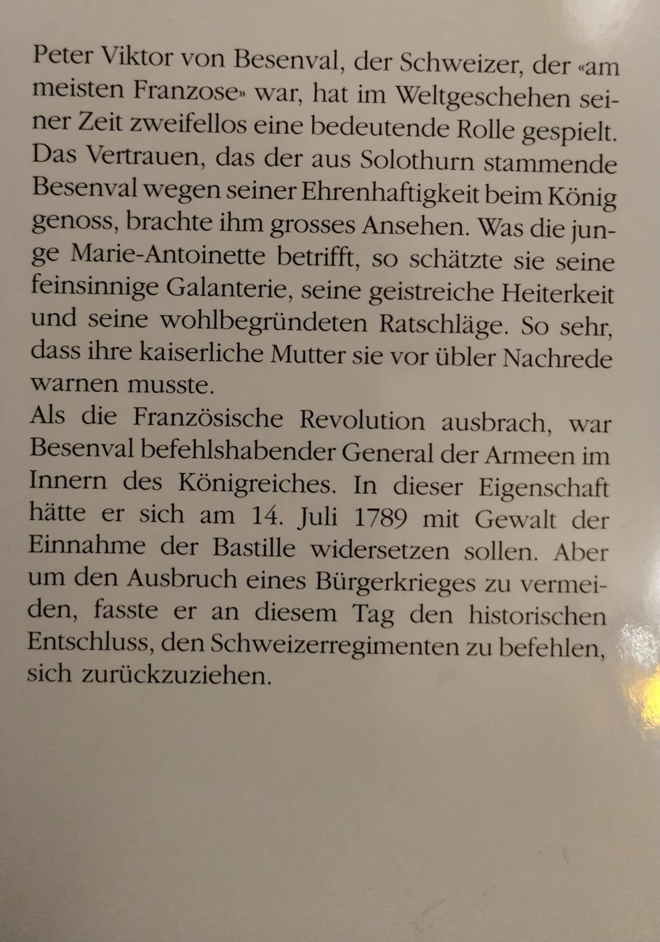 Bücher: Baron Peter Viktor von Besenval - Ein Solothurner / Buch – Gebraucht aus Bellach von JingleJerry 8