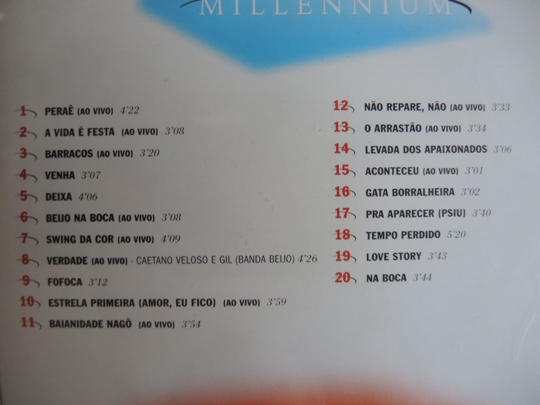 CD: Banda Beijo - Millennium CD  20 Musicas do século XX – Usato da Rorschach venduto da Pop-upBrocki 3