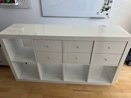 Kallax Regal mit 3 Schubladeneinheiten