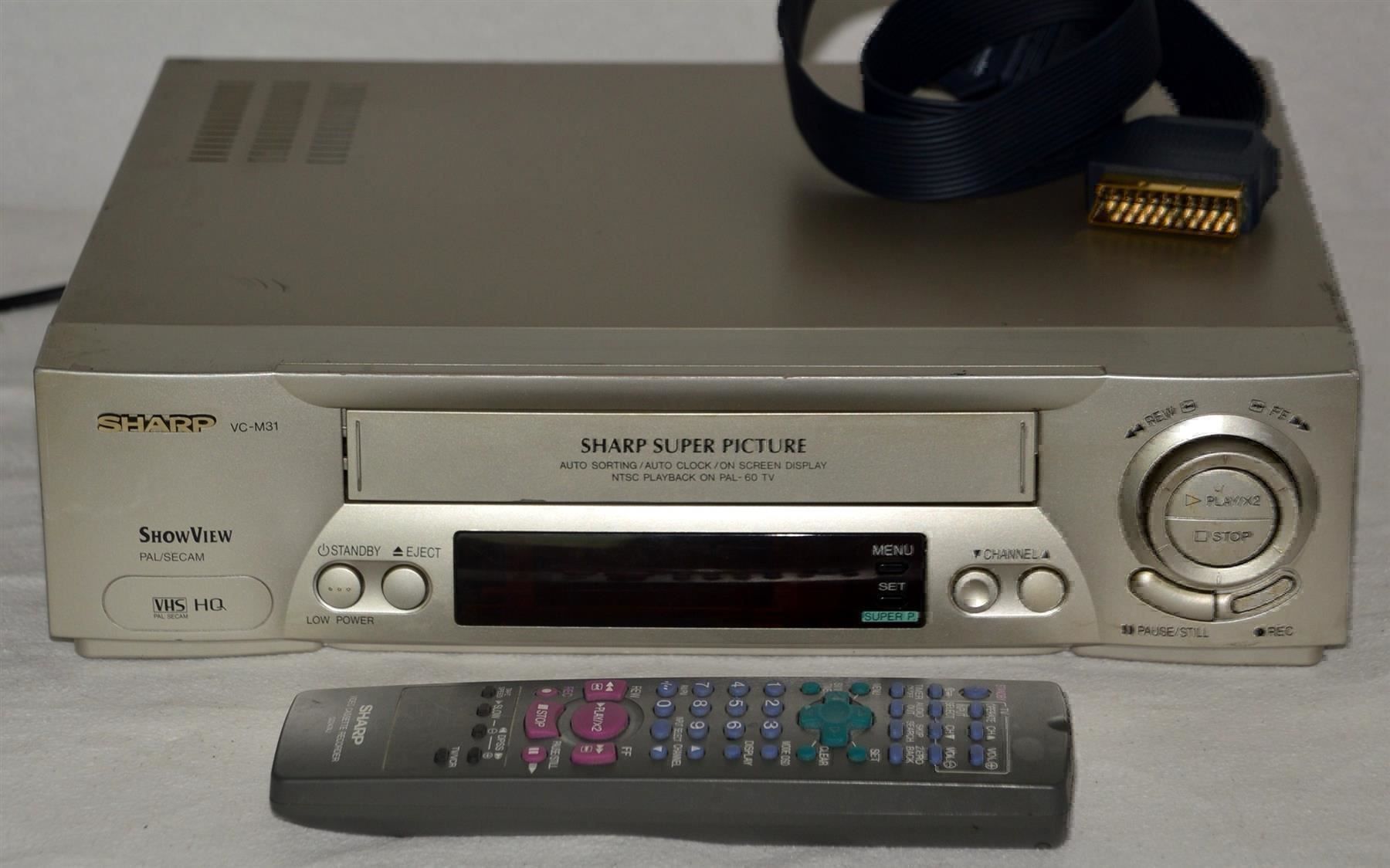 Sharp Registratori: Videorecorder VHS   Sharp VC-M31SVM – Usato da Collonges venduto da arashee