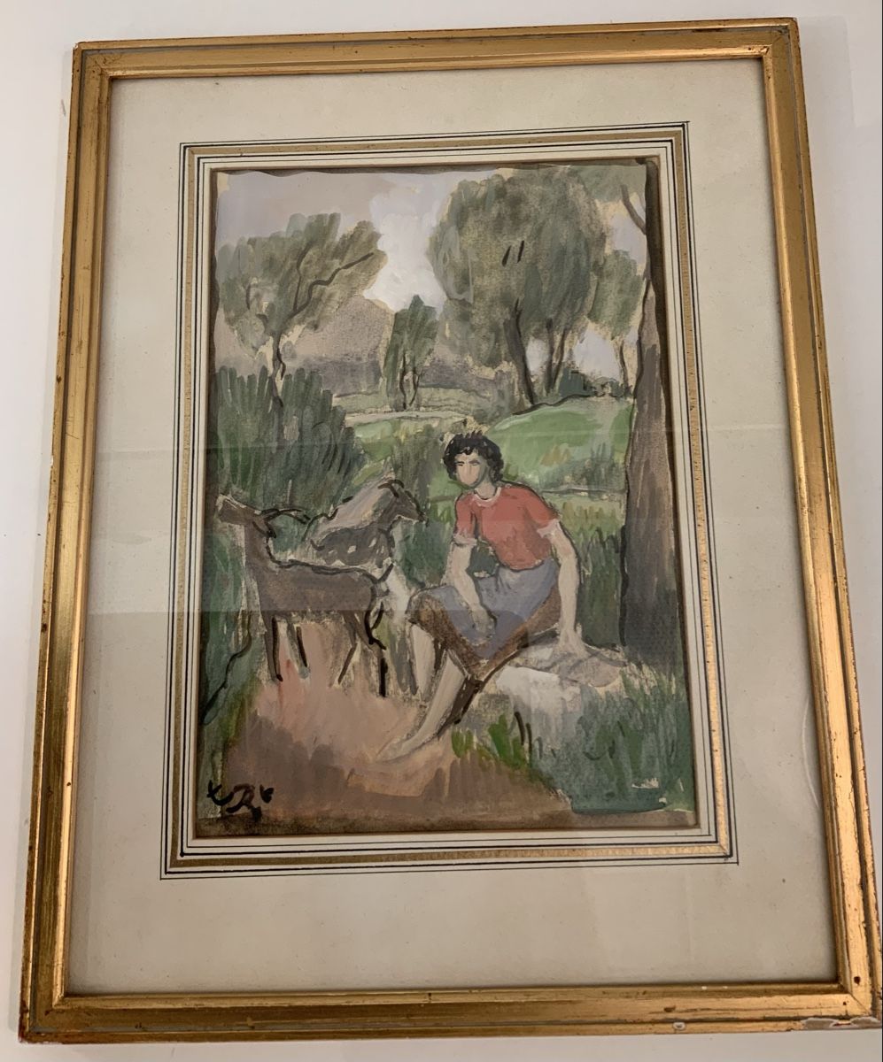 Dipinti: Gouache de Théophile Robert – Usato da rolle venduto da Tontonjulot 1