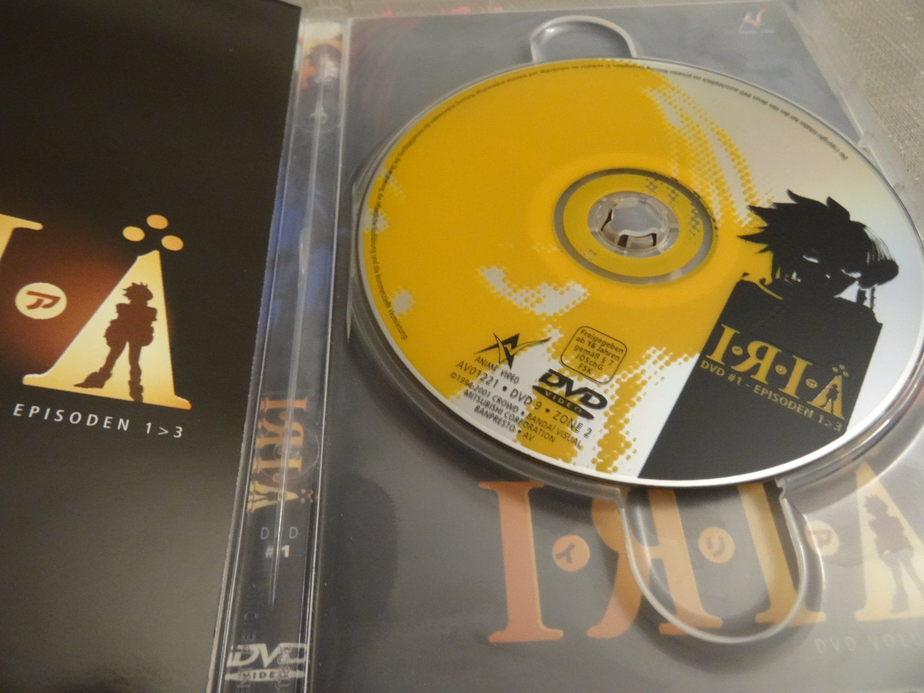 Tutti i DVDs: Iria - DVD VOLUME 1 DVD – Usato da Olten venduto da Disc-Verkauf 1