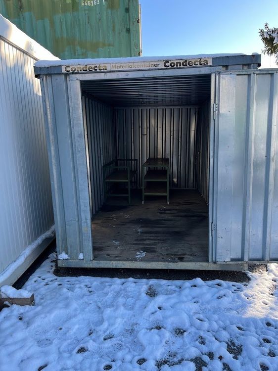 Lagercontainer Blech verzinkt Container Lager Unterstand (Gebraucht) in ...