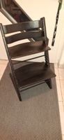 Stokke Tripp Trapp Hochstuhl, schwarz lackiert