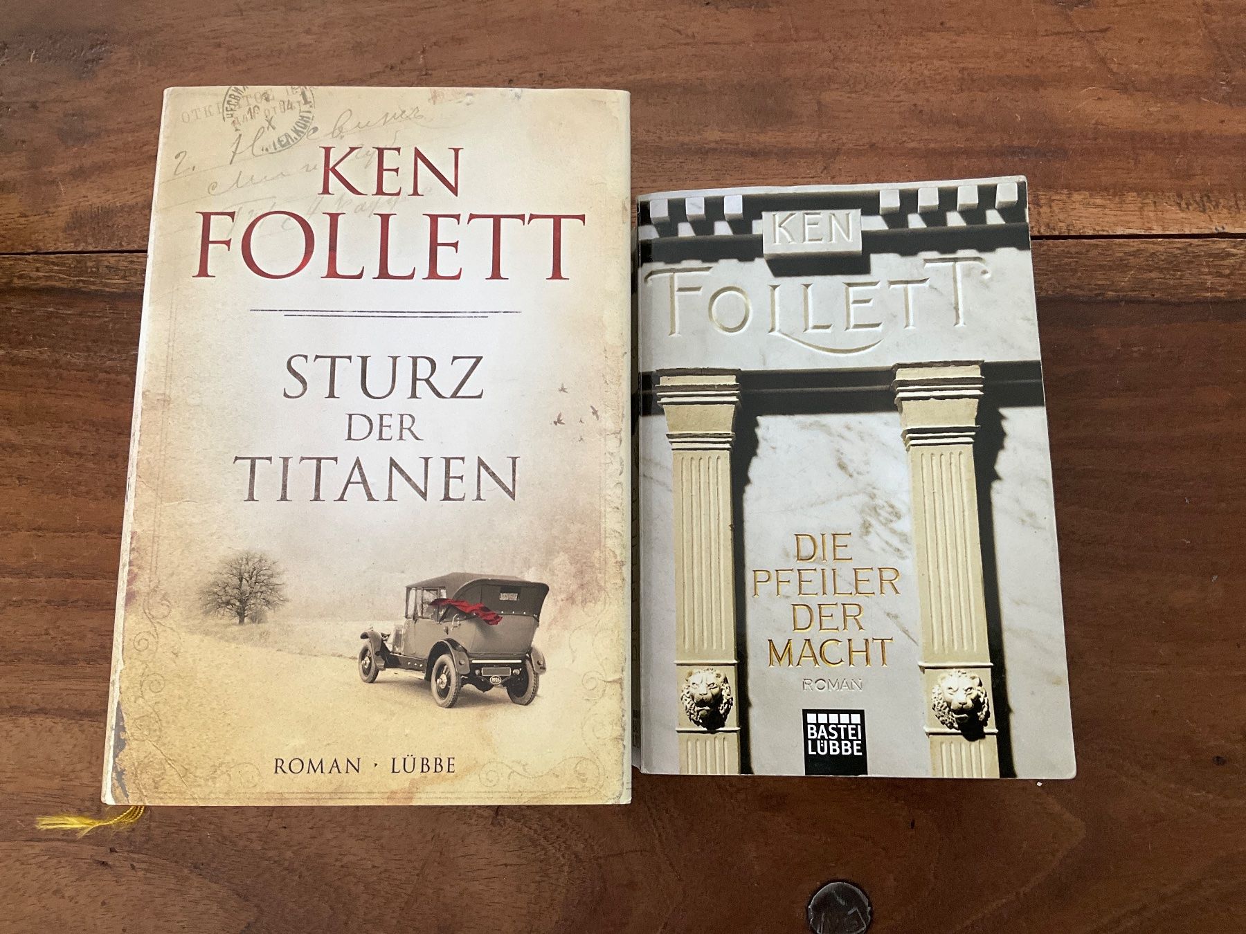 Libri: 2 x Ken Follett – Usato da Avenches venduto da Lactobacille