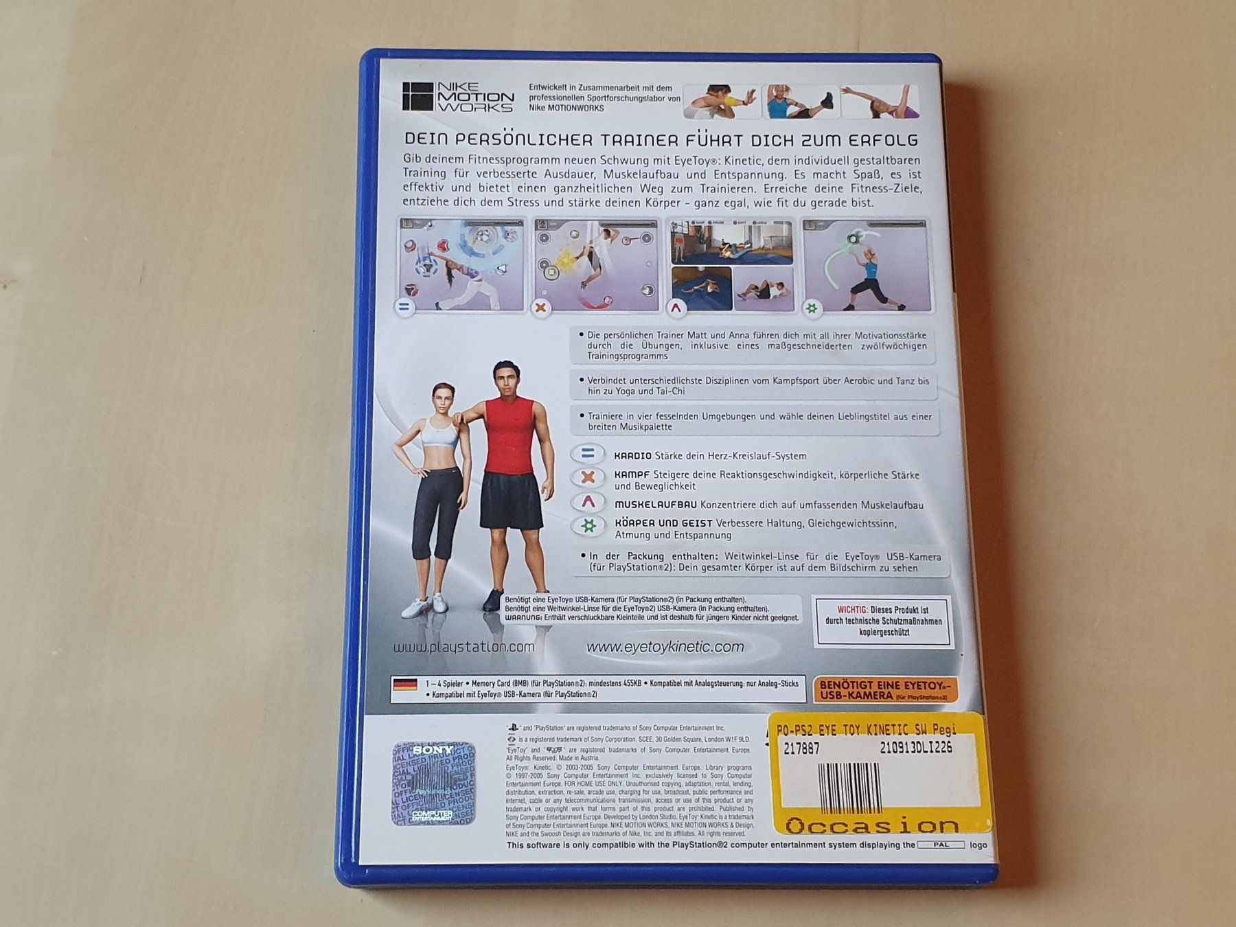 Sony Giochi: EyeToy Kinectic – Usato da Stansstad venduto da collectorsshop 1