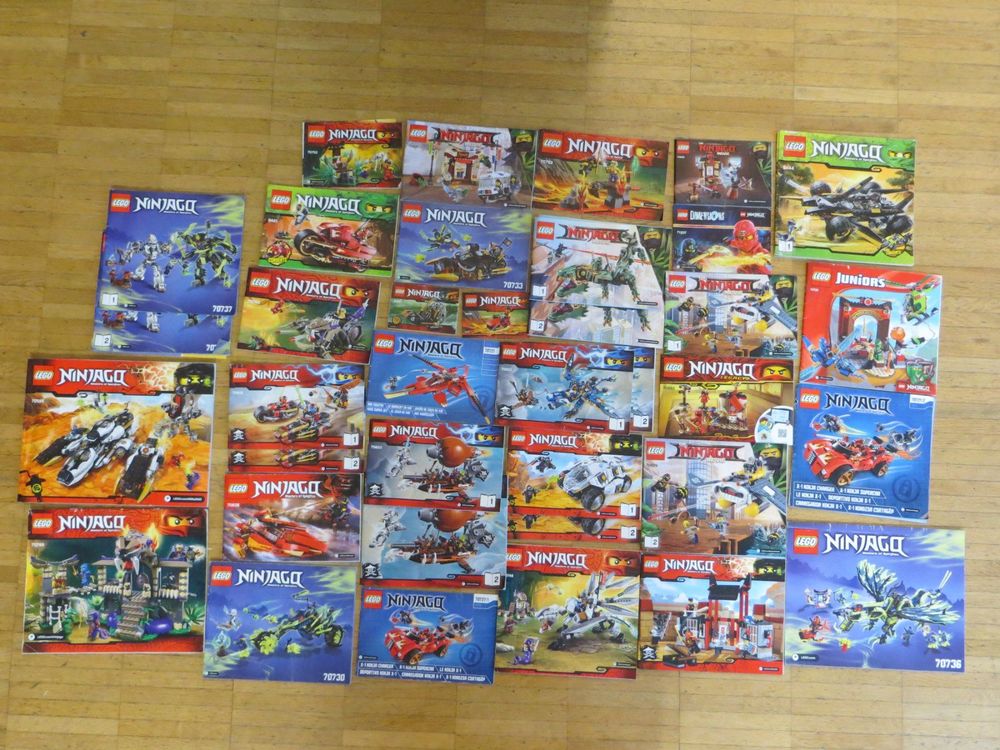 LEGO Ninjago Anleitungen (31 Stück) | Kaufen auf Ricardo