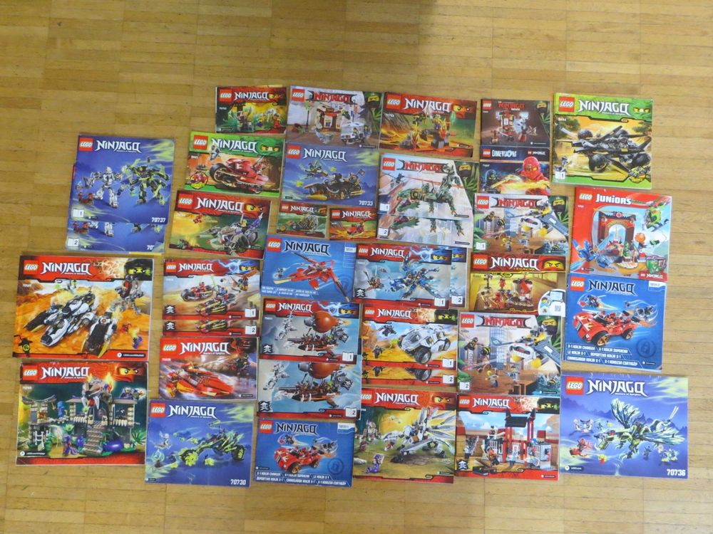 LEGO Ninjago Anleitungen (31 Stück) | Kaufen auf Ricardo