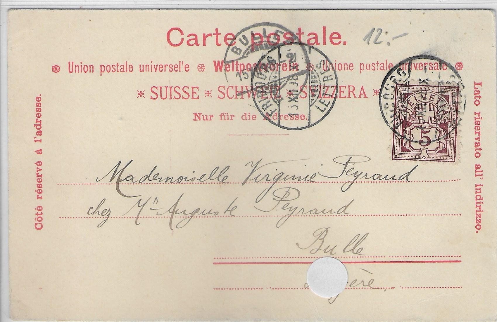 Cartoline postali: Kinder-Fasnacht 1898 – Usato da Ettingen venduto da Kartenplanet 1