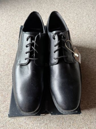 Neuer Bugatti Herrenschuh Leder, Grösse 45, schwarz