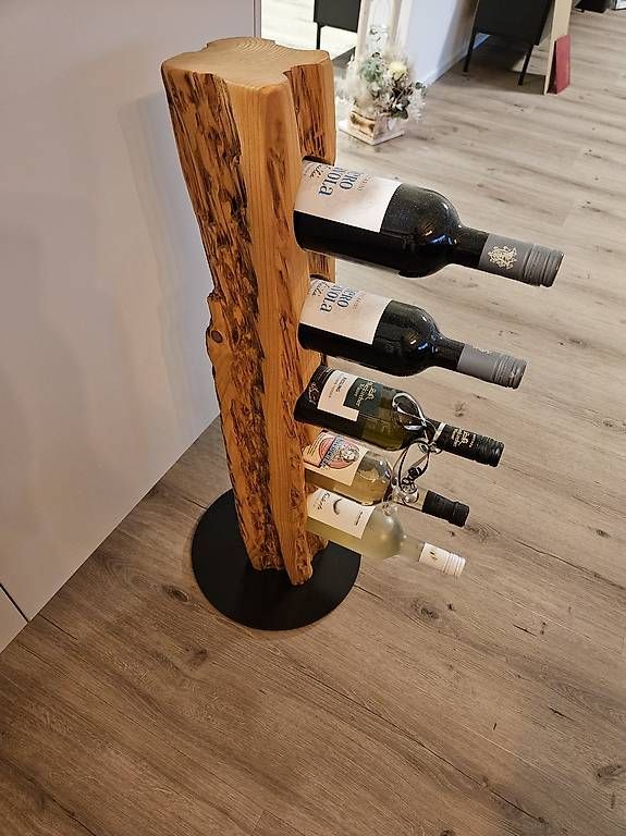Scaffali: Weinregal Holz Nussbaum 78cm hoch – Usato da Kaiseraugst venduto da fashbrands92 1