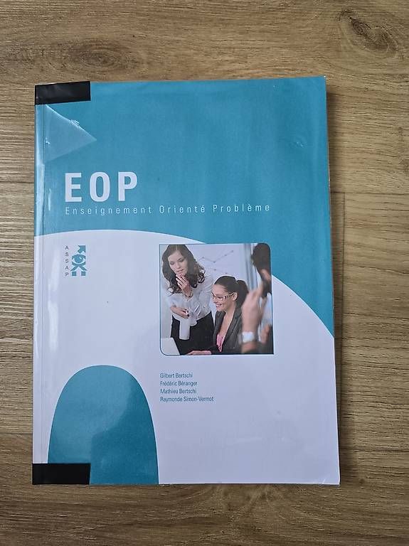 Livres: Livre EOP  Enseignement Orienté Problème – Neuf avec emballage d'origine à Chermignon-Bas par zuf_2tdm