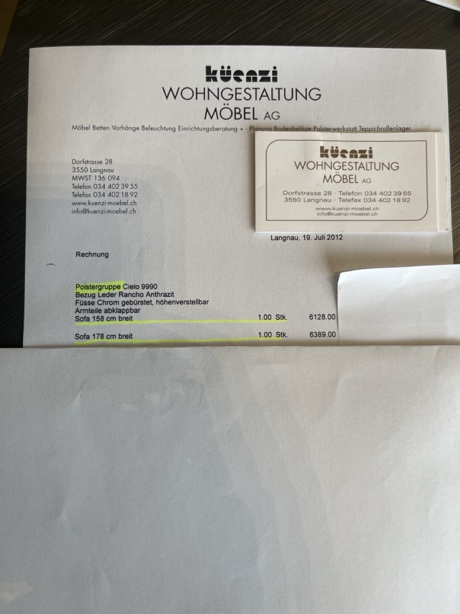 Intertime Divani: Sofa Polstergruppe Cielio 9990 – Usato da Münsingen venduto da mst311 6