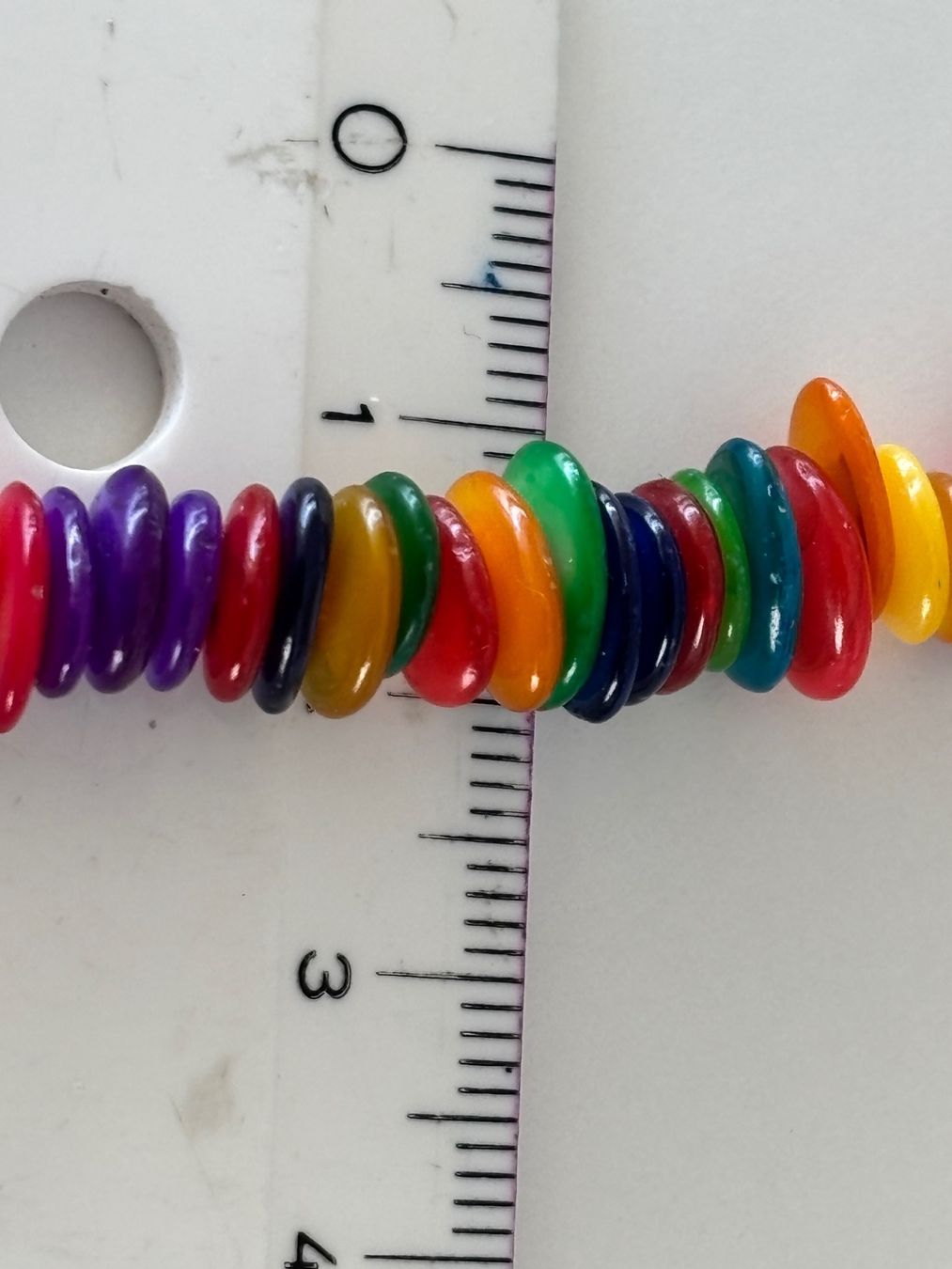 Catenine: Farbige Perlmut Halskette – Usato da Stein AR venduto da EvaL056 1