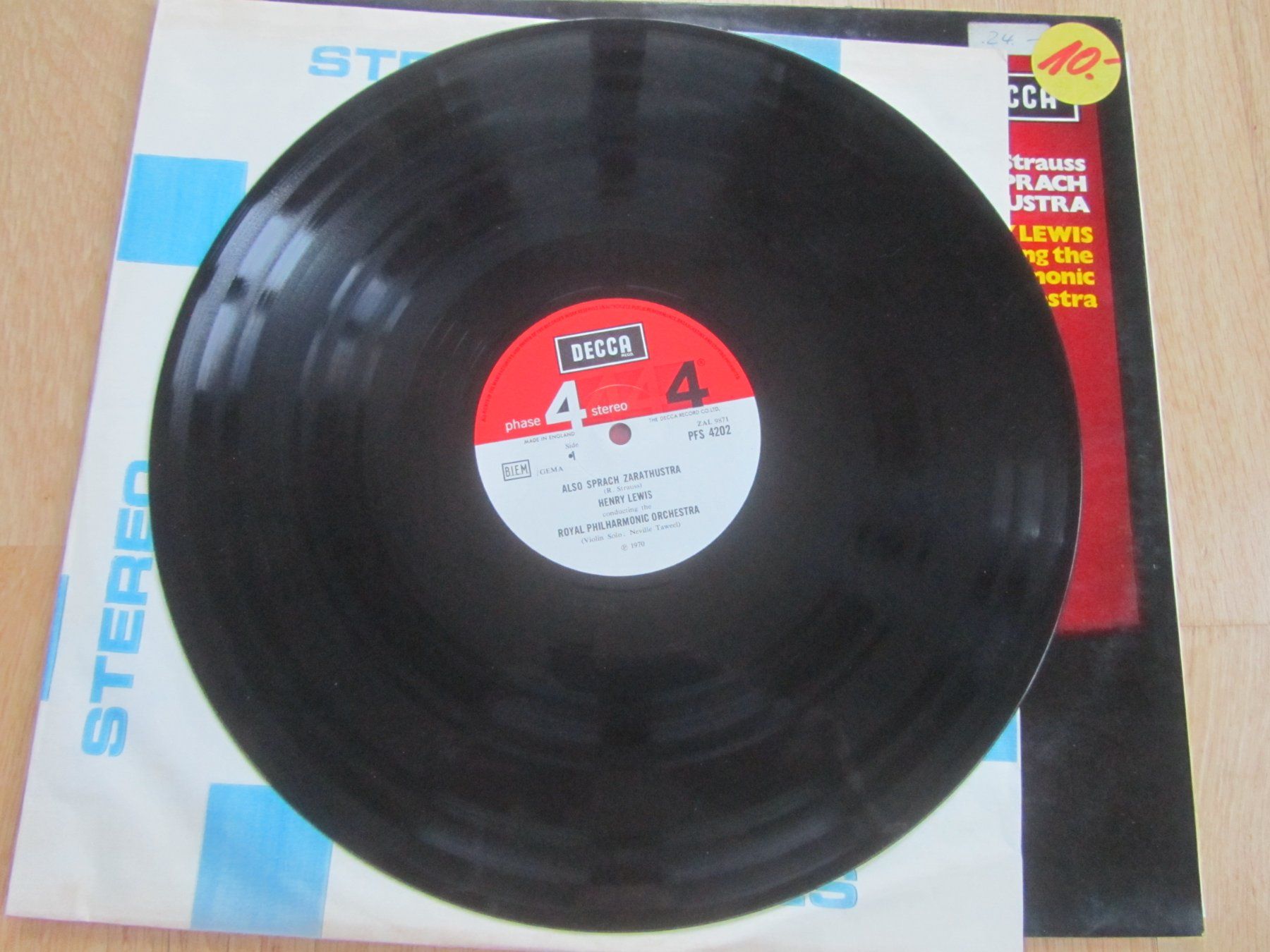 Dischi in vinile: Also Sprach Zarathustra - phase4stereo - Vinyl – Usato da Seengen venduto da mikelele 1