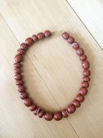 Halskette roter Jaspis