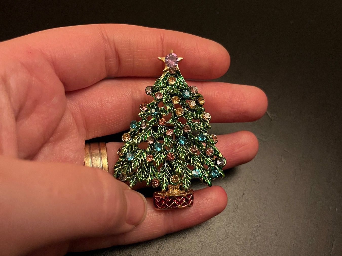 Spille & Fermagli: Brosche Christbaum ( Weihnachtsbaum) – Nuovo (secondo la descrizione) da Gams venduto da Mariawicca 5