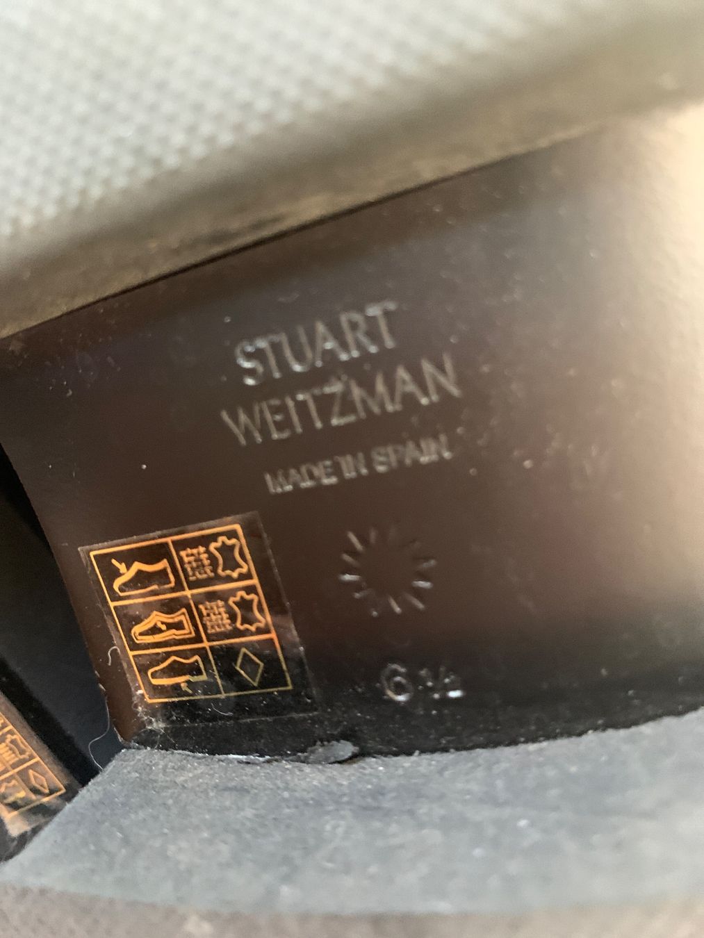 Stuart Weitzman Chaussures femmes: Stuart Weitzman: Edle schwarze Overknee Lederstiefel, 37 – D'occasion à Luzern par designluzern 7